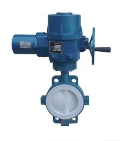 D971F4电动衬氟蝶阀