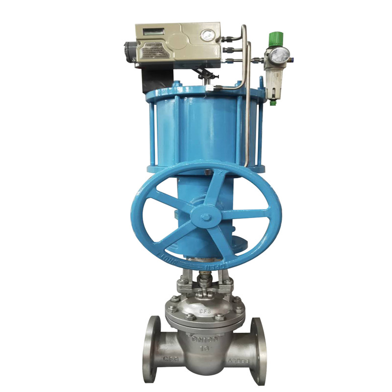 气动带手动闸阀